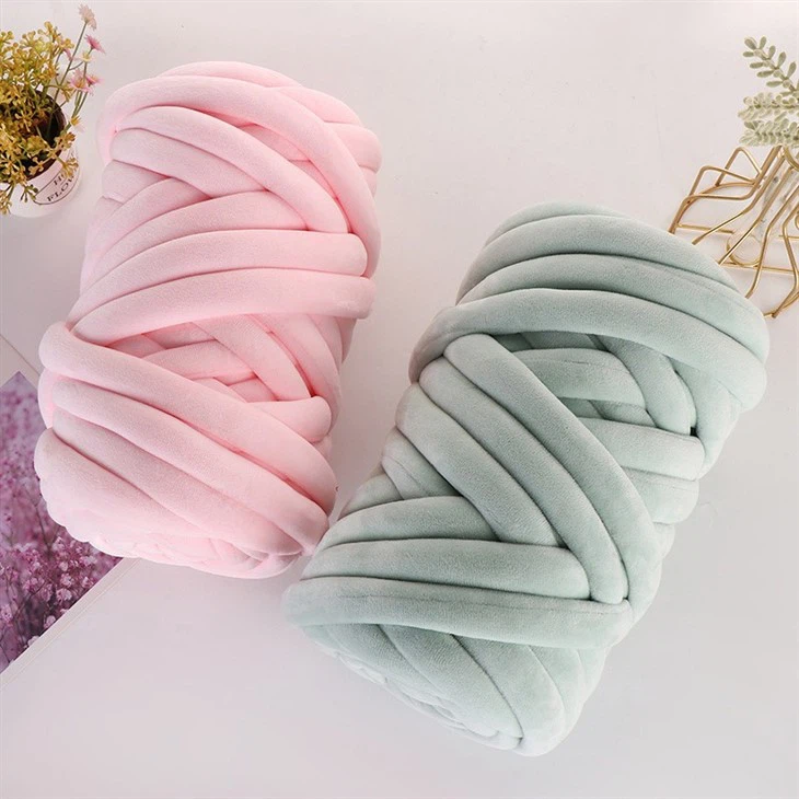 velvet knitting yarn
